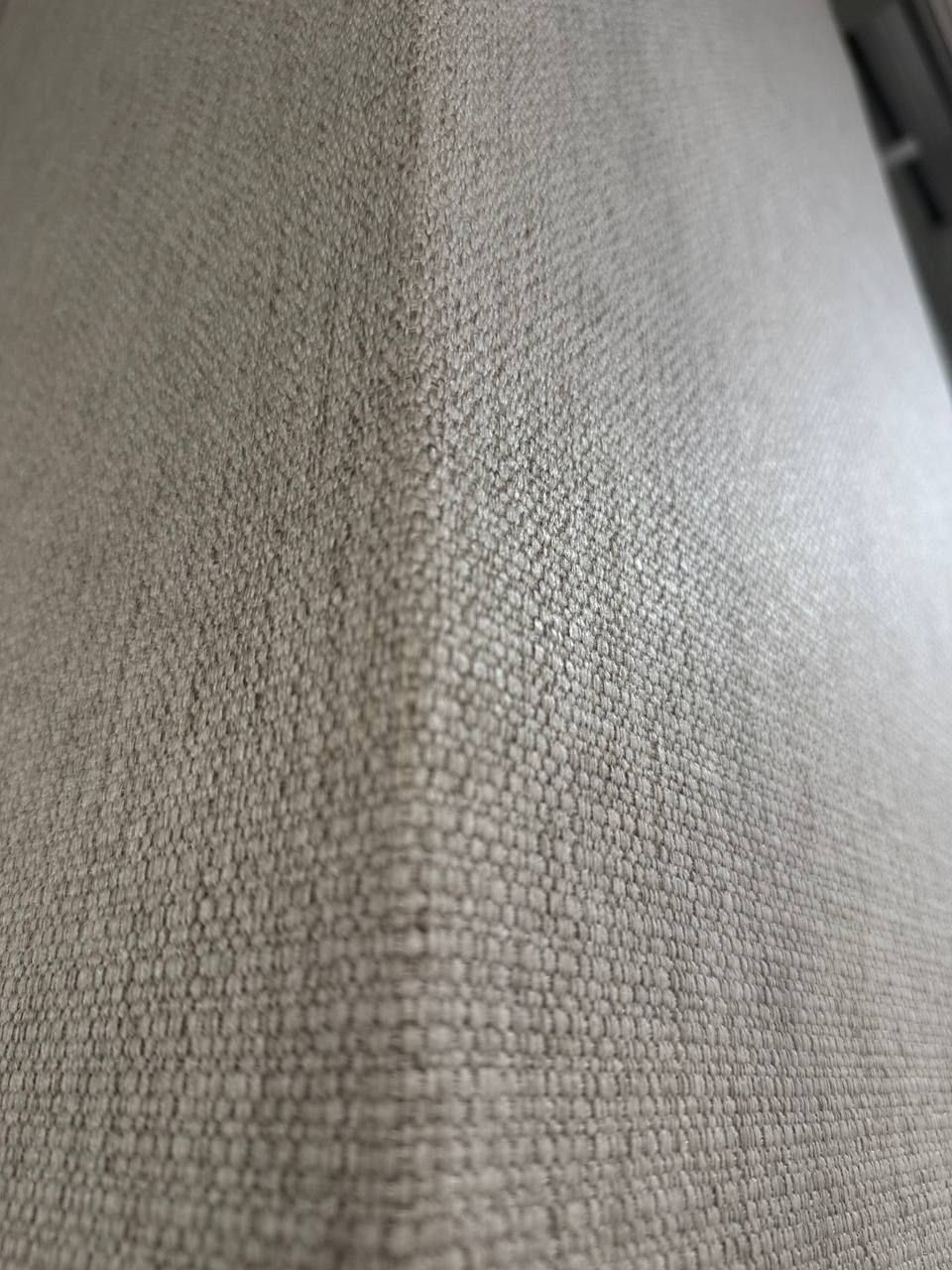 Close-up of a woven architectural textile wall panel